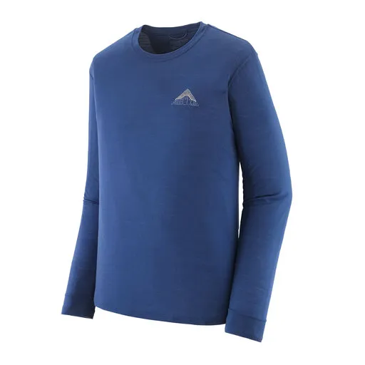 Patagonia Patagonia L/S Cap Cool Merino Blend Graphic Shirt, Blau, – Produktbild 1 von 1