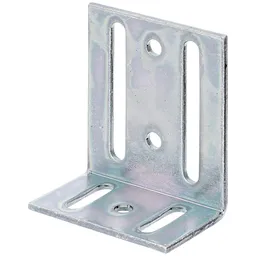 Alberts ALBERTS Verstellwinkel, mit Langloch, verzinkt gelb, TxHxB 40x77x65 mm – Produktbild 1 von 1