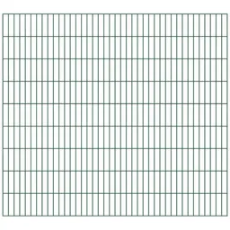 Alberts ALBERTS Doppelstab-Gittermatte, verz.grün, BxH2000x1800mm, Draht-Ø6/5/6, Masche50x200mm – Produktbild 1 von 1