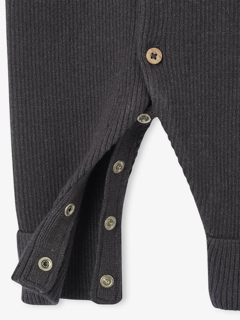 Vertbaudet Baby Overall, Anthrazit, – Produktbild 3 von 3