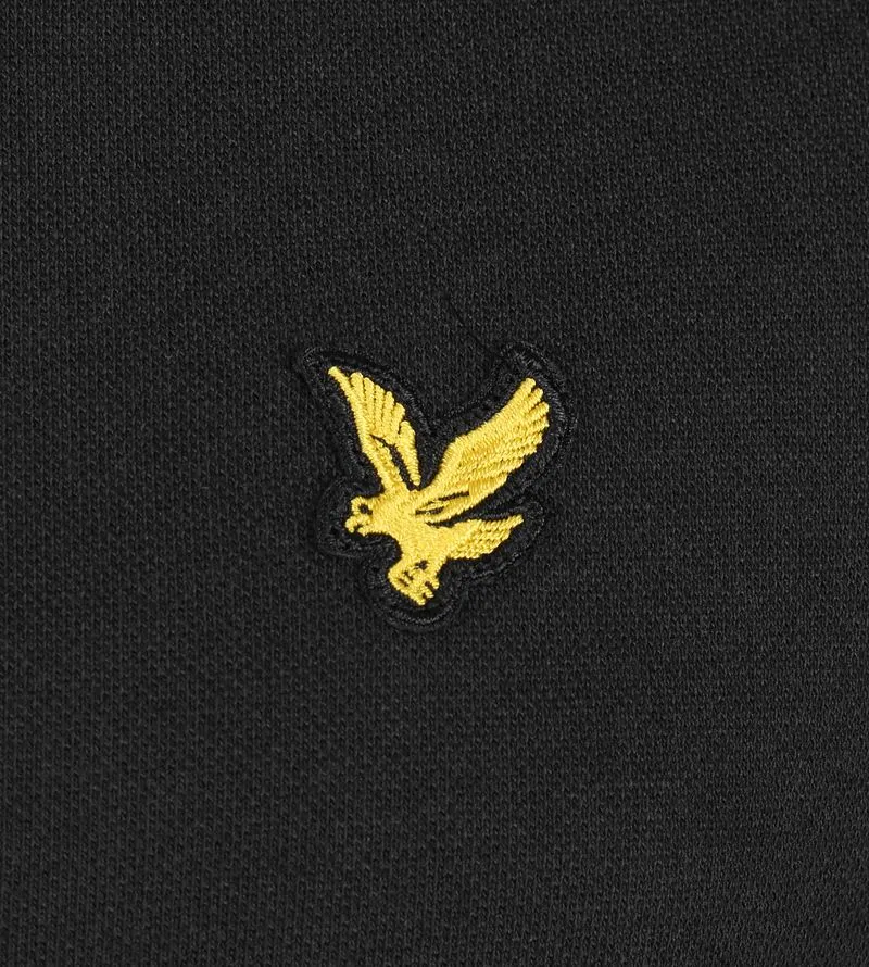 Lyle and Scott Lyle and Scott Longsleeve Polo Schwarz - Größe L, Schwarz, – Produktbild 4 von 4
