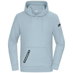 Daiber Daiber Mens Hoody in technischem Look 8046 Gr. 3XL milky blue – Produktbild 1 von 1