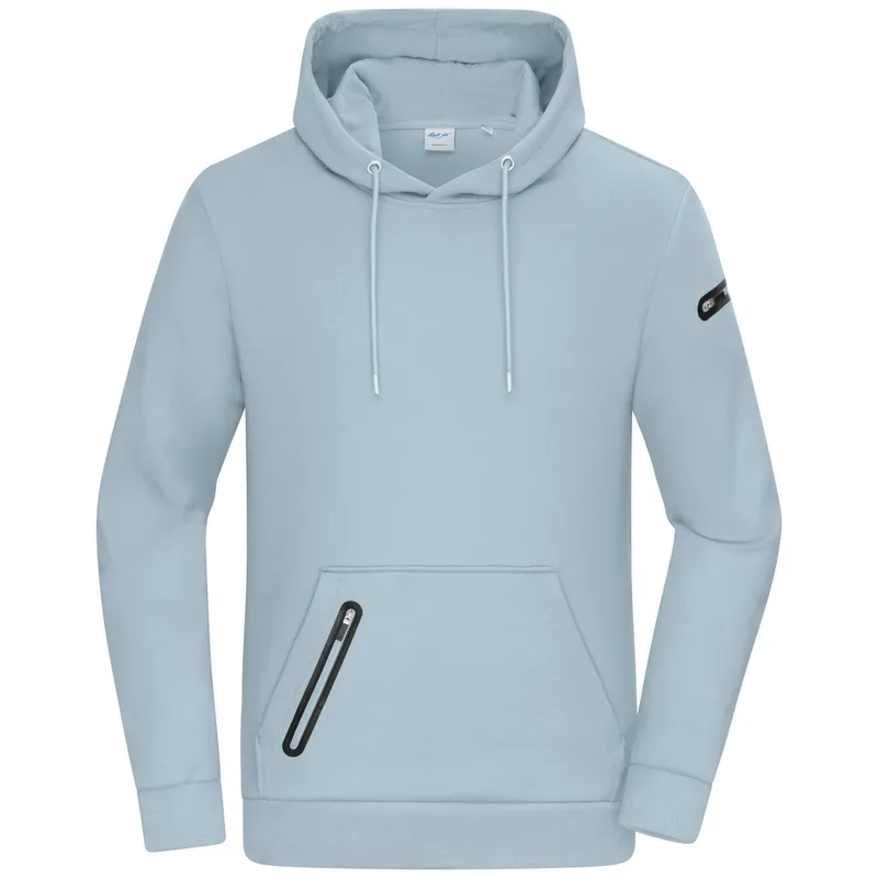Daiber Daiber Mens Hoody in technischem Look 8046 Gr. XL milky blue – Produktbild 1 von 1