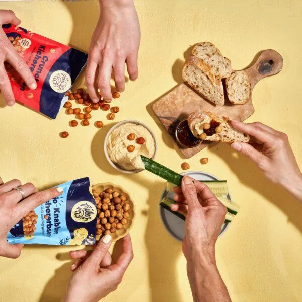 Hülsenreich Bio Crunchy Kichererbsen Salt & Pepper – Produktbild 3 von 4