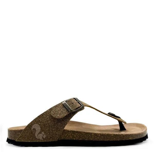thies Vegane "thies ® Eco Palm Thong Sandale" aus recycelter Palme, fair produziert, Natural, – Produktbild 1 von 4