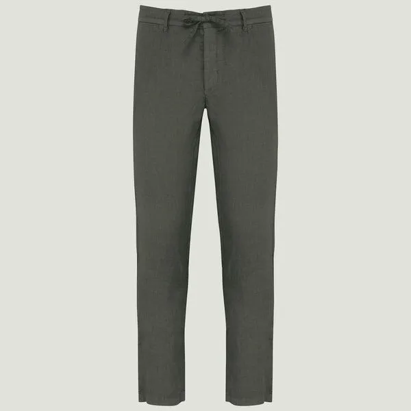 YTWOO YTWOO Herren Leinenhose, Organic khaki, – Produktbild 1 von 2