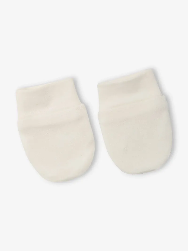 Vertbaudet 6-teiliges Geschenk-Set für Neugeborene personalisierbar, Wollweiß, – Produktbild 4 von 4