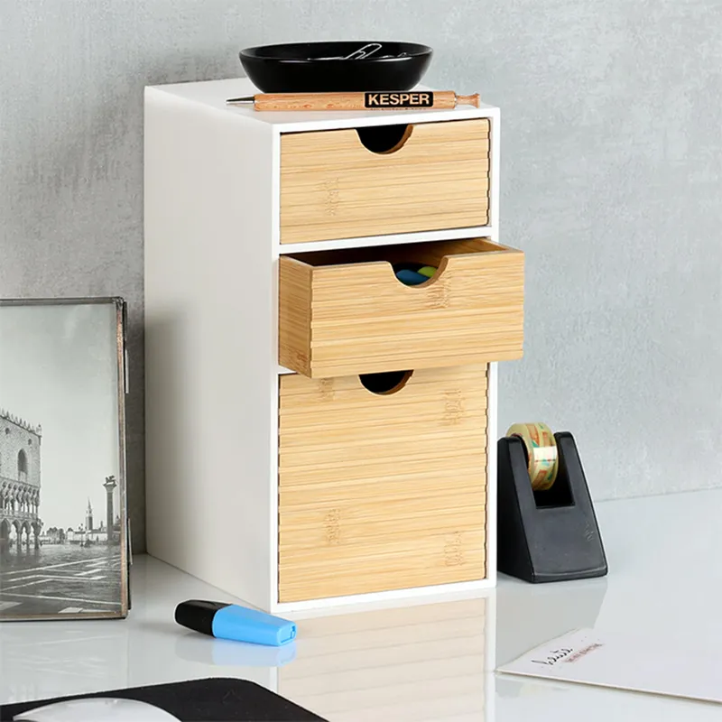 Kesper Organizer "schmal", Natur | weiss, – Produktbild 3 von 4