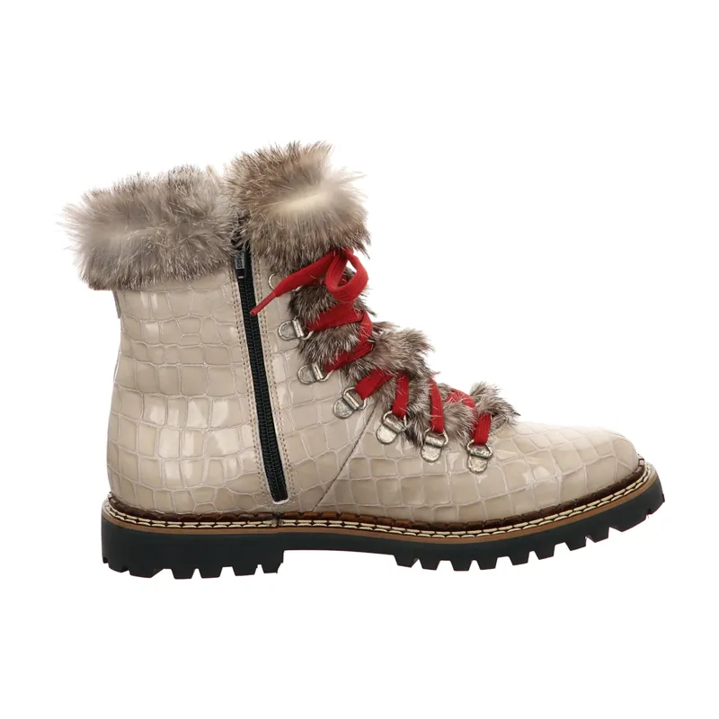 Ammann Ammann 8020 Damen Schnürboots, Grau, – Produktbild 4 von 5