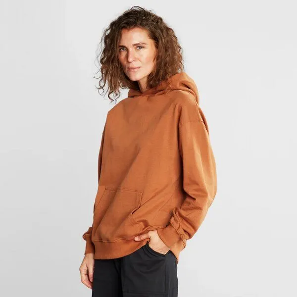 Dedicated DEDICATED Hoodie Sundborn - Oversize Sweatshirt, Rawhide brown (braun), – Produktbild 3 von 4