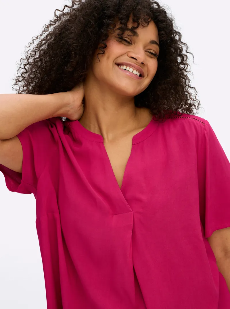 sheego Tunika pink, Pink, – Produktbild 2 von 2