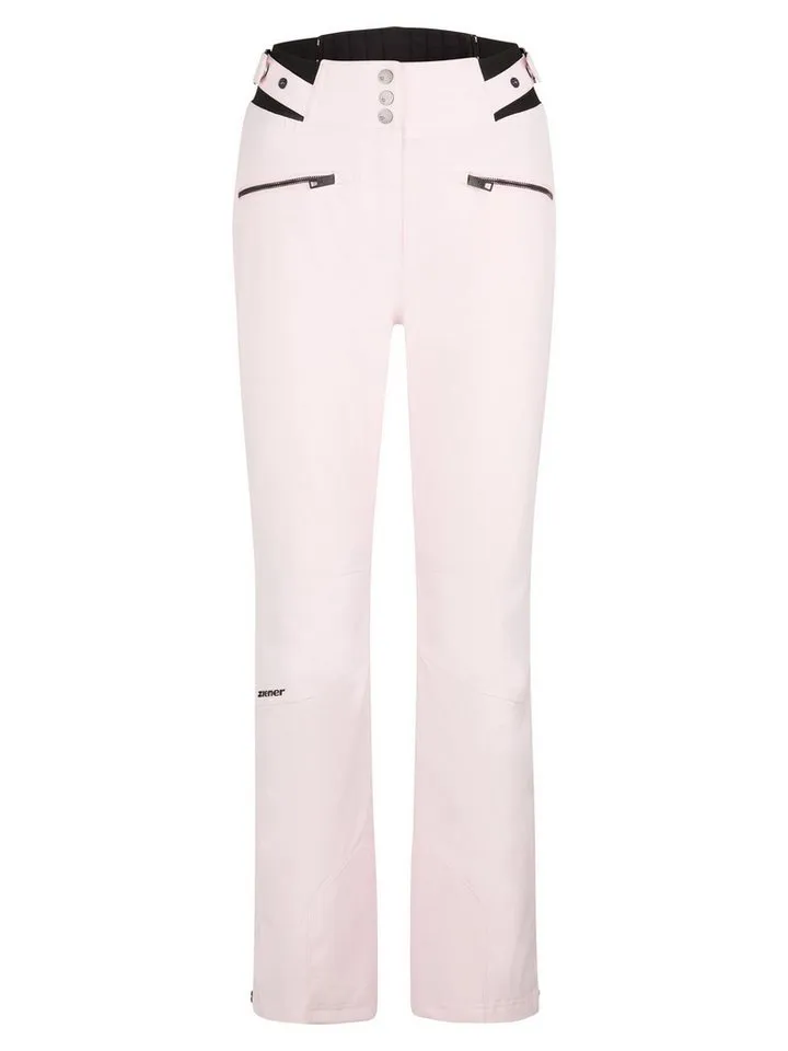 Ziener Ziener Skihose TILLA-Z AQUASHIELD® DAMEN Slim Fit, wasser- u. winddicht, atmungsaktiv, warm durch PrimaLoft®, Rosa, – Produktbild 1 von 4