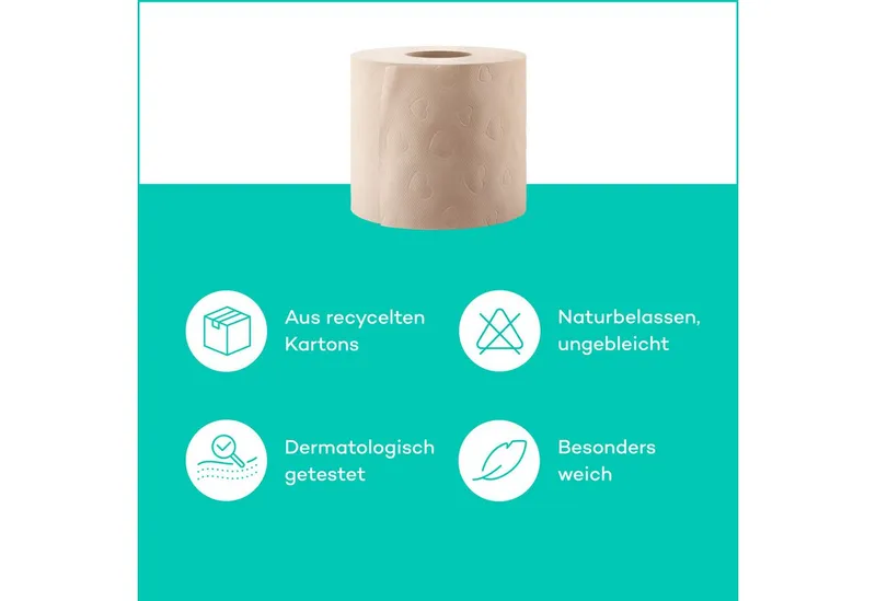 mach m!t mach m!t Toilettenpapier 3-lagig - extra weich (56-St) – Produktbild 3 von 5