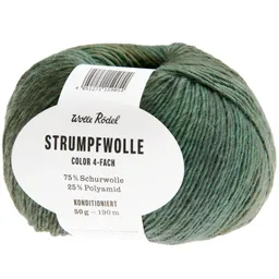 Wolle Rödel Wolle Rödel Strumpfwolle Color Grün – Produktbild 1 von 1