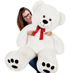 Casaria® Casaria großer Teddybär XXL weiss – Produktbild 1 von 1