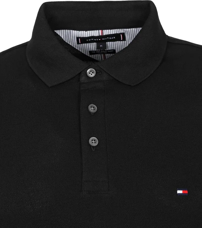 Tommy Hilfiger Tommy Hilfiger 1985 Polo Shirt Schwarz - Größe L, Schwarz, – Produktbild 4 von 5