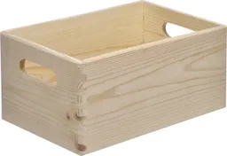 Trend Line Holzkiste Stapelbox Holz Größe S 30 x 20 x 13,5 cm – Produktbild 1 von 1