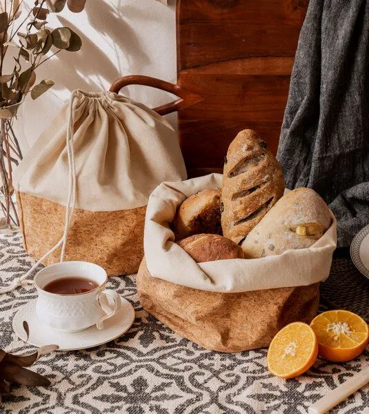 nuts innovations nuts innovations Brotkorb, Früchtekorb mit Kordel – Produktbild 2 von 4