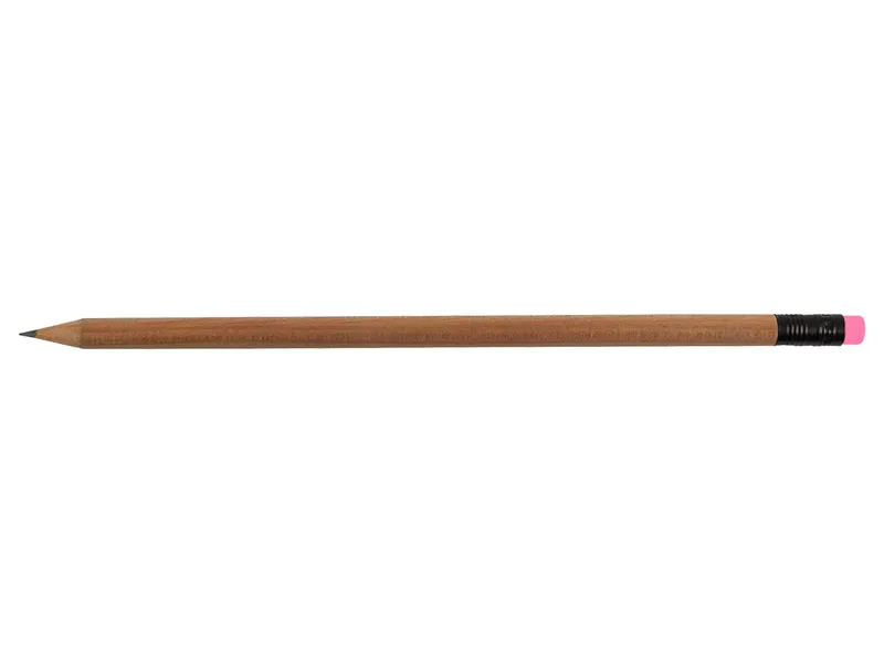FSC-zertifizierter Bleistift 'Lightside' natur/rosa – Produktbild 1 von 1