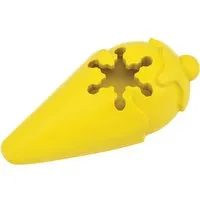 PetSafe PetSafe Tiefkühlgeeignetes Snackspielzeug für Hunde Eistüte gelb M-L – Produktbild 1 von 1