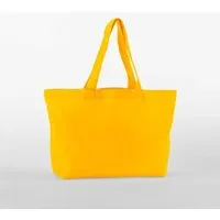 Westford Mill Westford Mill EarthAware® Baumwolltasche Große Einkaufstasche Shopper Strandtasche Schwimmbadtasche, Gelb (sunflower), – Produktbild 1 von 1