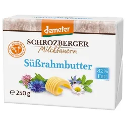 Schrozberger Milchbauern Süßrahmbutter – Produktbild 1 von 1