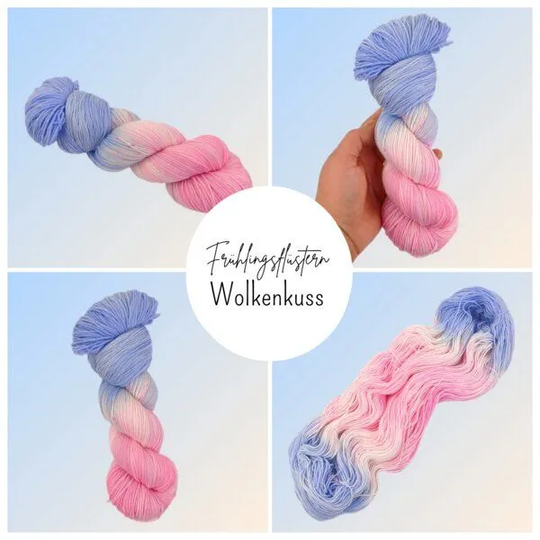Sternchenwolke Sternchenwolke High Twist Merinowolle "Wolkenkuss" – Produktbild 1 von 1