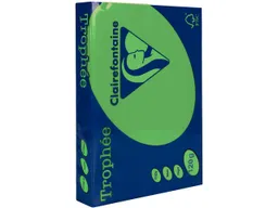 Clairefontaine 250 Blatt Clairfontaine Farbiges Kopierpapier "Trophee" 120 g/m², DIN A4, maigrün – Produktbild 1 von 1