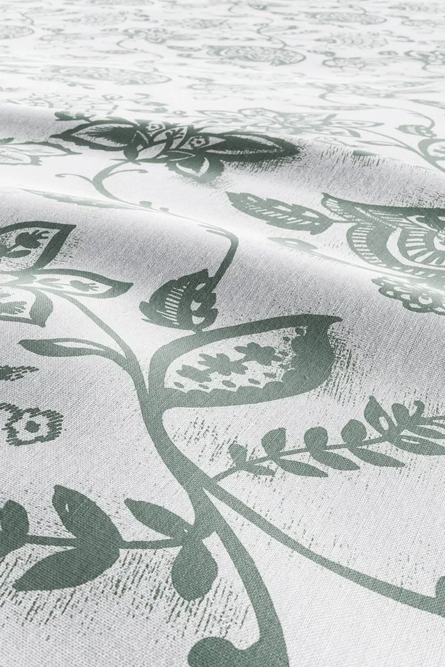 OTTO home Bettwäsche Nordby, Flanell, 2 teilig, Bettwäsche aus Baumwolle, skandinavisches Design, ab Größe 135x200 cm, Grün, – Produktbild 4 von 7
