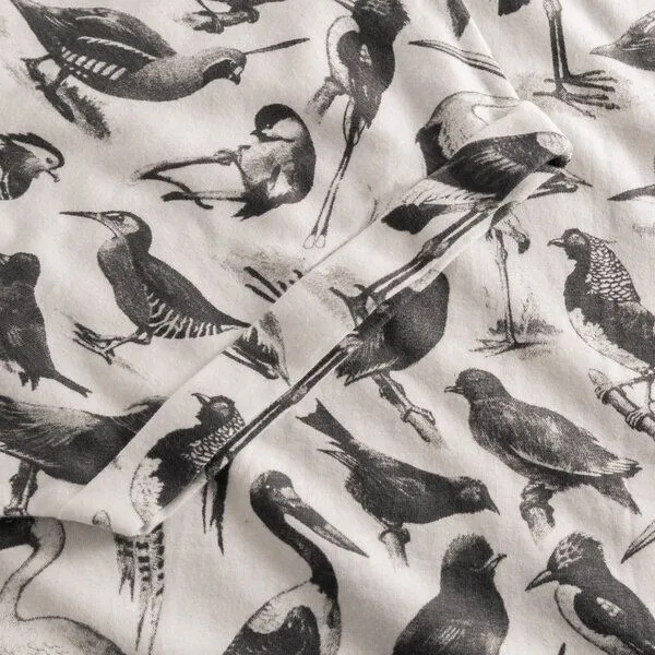 Dedicated DEDICATED Visby T-Shirt birds – Produktbild 2 von 3
