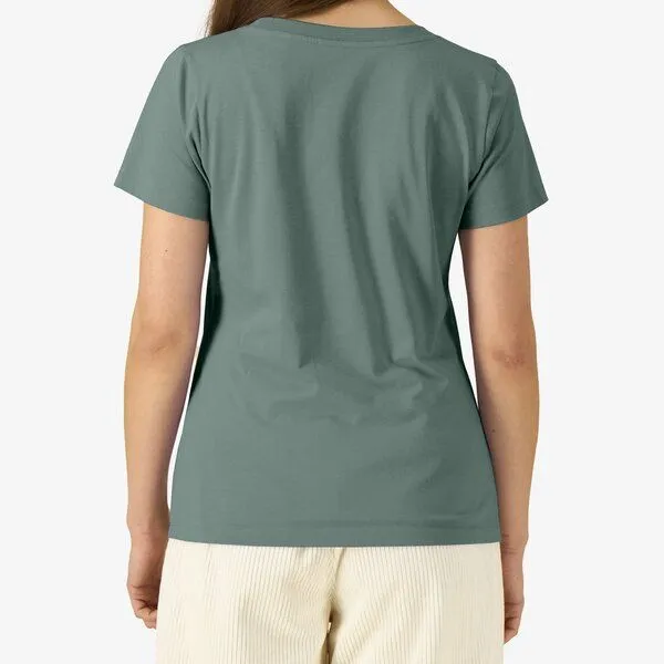 YTWOO YTWOO Mid-Light Damen T-Shirt Slim Fit, Green bay, – Produktbild 3 von 3