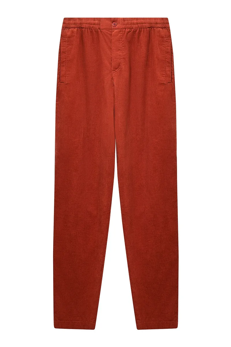 KOMODO KOMODO Herren vegan Hose Andro Terracotta, Dunkelorange, – Produktbild 1 von 2