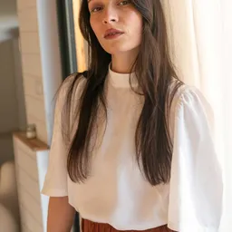 WiDDA Widda Damen vegan Bluse Olivia Weiß – Produktbild 1 von 1