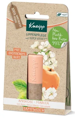 Kneipp Kneipp LIPPENPFLEGE  APRIKOSE-MARACUJA SAMTWEICH  4.7 g – Produktbild 1 von 1