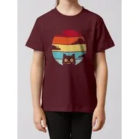 watabout.kids watabout.kids T-Shirt Kinder Retro Sunset Cat – Produktbild 1 von 1