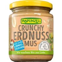 RAPUNZEL RAPUNZEL Bio-Erdnussmus mit Salz 'Chrunchy', 250 g – Produktbild 1 von 1