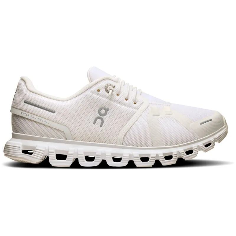On On Cloud 6 Damen Sneaker Low, Weiß, – Produktbild 1 von 7