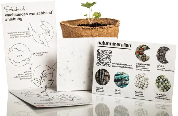 Himal Hemp Himal Hemp Wachsendes Wunschband, Oliv | hämatit, – Produktbild 4 von 4