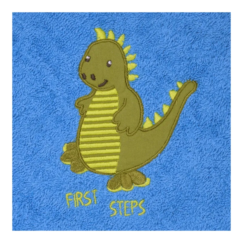 Wörner Wörner Kapuzenbadetuch 80x80 cm blau, Blau, – Produktbild 5 von 5