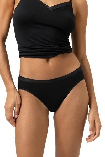 mey Mey Slip | Modal Lace, Schwarz, – Produktbild 1 von 3