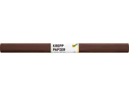 folia folia Krepppapier-Rollen, 50 cm x 2 m, 10 Rollen, schokobraun – Produktbild 1 von 1