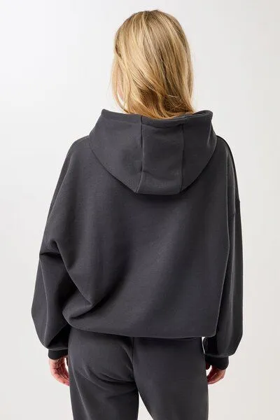 mandala mandala Basic Hoodie Signature, Grey (grau), – Produktbild 2 von 4