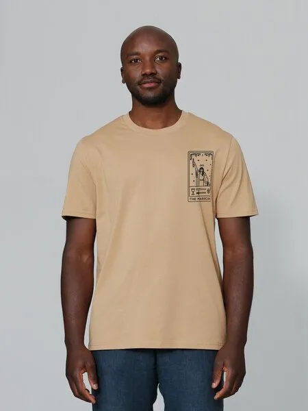 watapparel watapparel T-Shirt Unisex Tarot The Magician, Latte, – Produktbild 1 von 3