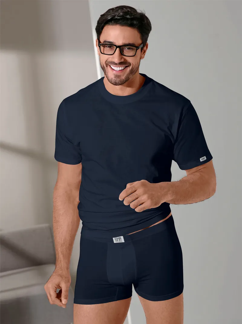 Kumpf Pants marine + stahlblau, Marine + stahlblau, – Produktbild 1 von 3