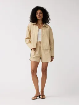 Alchemist Alchemist Damen vegan Shorts Pfingstrose Tape Sand Beige – Produktbild 1 von 1