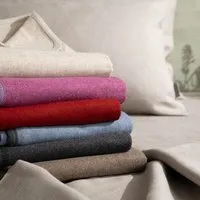 nahtur design nahtur-design Kühlende Bettdecke | Leinenlaken und leichte Lodendecke, Pink, – Produktbild 1 von 1