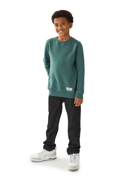 Band of Rascals Band of Rascals Basic Sweat, Sage, – Produktbild 6 von 6