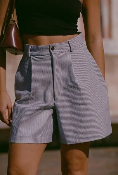 Nénés Nénés Shorts Alizée, Streifen, – Produktbild 1 von 4