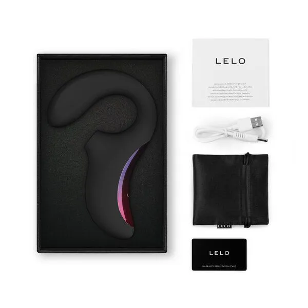 LELO Zweifaches Intimspielzeug - LELO ENIGMA, Schwarz, – Produktbild 4 von 4