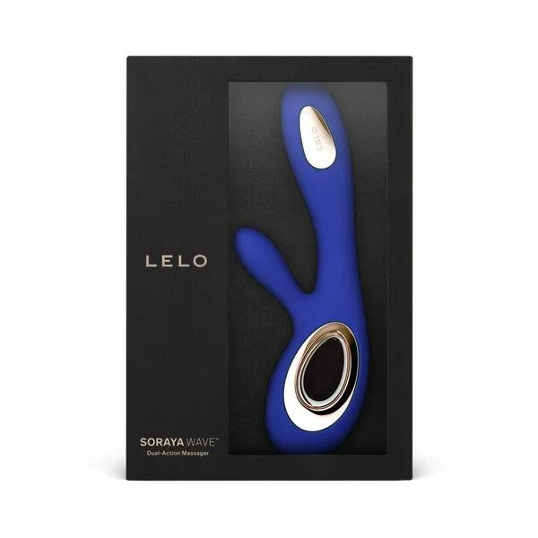 LELO Luxus-Rabbit-Vibrator - LELO SORAYA Wave, Mitternachtsblau, – Produktbild 2 von 4